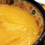 Passati di verdure: ricetta zuppa con zucca e zenzero. Piatto da 95 calorie