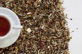 Tisana di erba mate contro colesterolo alto, metabolismo lento, senso di fame