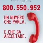 Numero verde gratuito malattie ematologiche: leucemia, emofilia, emorragie, coagulazione sangue