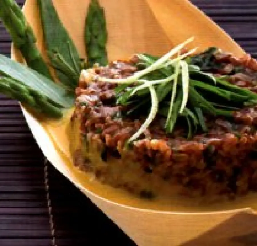 Ricetta hamburger vegetariano con riso e verdure: piatto unico da 458 calorie