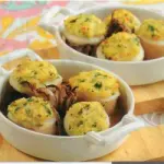 Ricetta calamari ripieni con patate e baccalà: secondo piatto pesce da 250 calorie