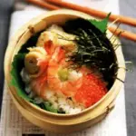 Ricetta sushi facile con gamberoni cotti: piatto unico dietetico da 415 calorie