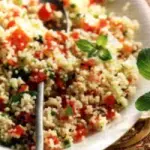 Ricetta Cous Cous vegetariano: un primo piatto dietetico con le verdure