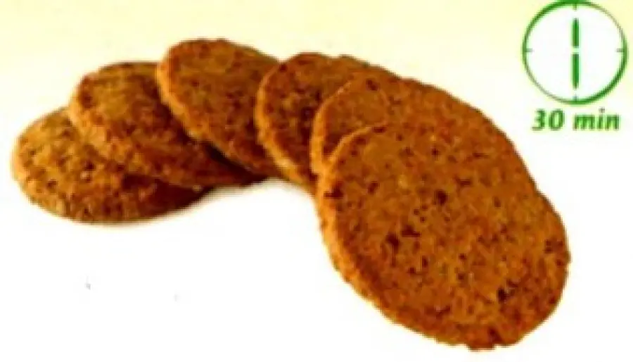 Ricetta biscotti di fiocchi d' avena: biscotti dolci dietetici per una sana prima colazione