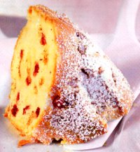 Dolci per la prima colazione: ricetta torta di mele e mirtilli rossi. Un dolce con la frutta da 210 calorie