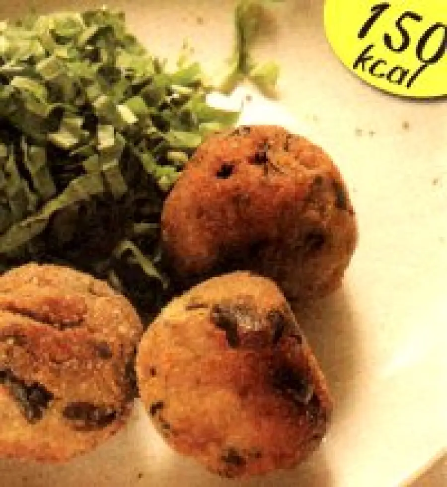 Ricetta vegetariana: polpette di melanzane. Un secondo piatto dietetico di verdure da 150 calorie