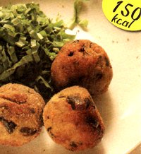Ricetta vegetariana: polpette di melanzane. Un secondo piatto dietetico di verdure da 150 calorie