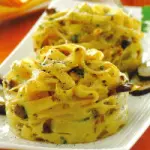 Ricetta tortini di tagliatelle ai funghi: un primo piatto dietetico di pasta e verdure - Ricette dietetiche Pasta