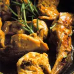 Ricette dietetiche Carne - Ricetta coniglio al vino bianco: un secondo piatto light da 340 calorie a porzione