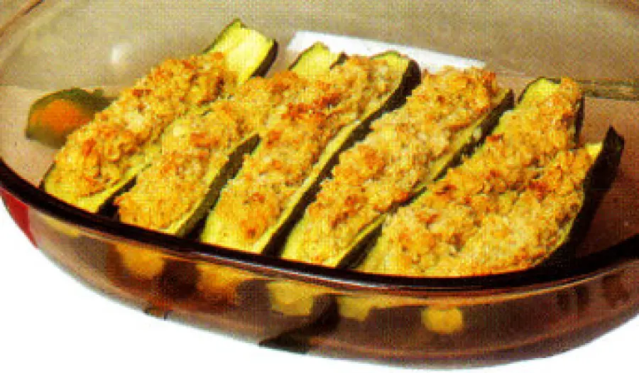 Ricetta zucchine al forno con fiocchi d' avena: un contorno di verdure dietetico, leggero e facile