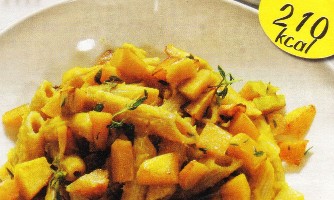 Ricetta Pasta con la Zucca: un primo piatto dietetico con pasta e verdura da 210 calorie a porzione 