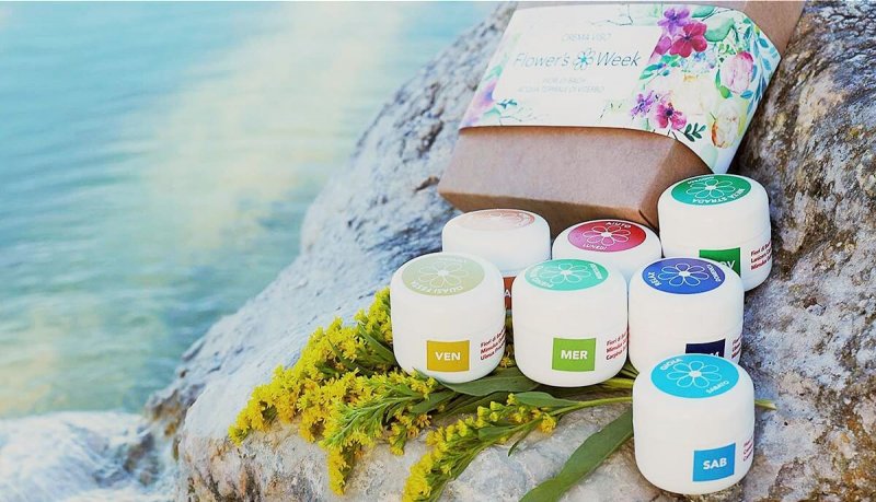 Cosmetici a base di prodotti naturali: i fiori di Bach e la proposta di creme Flower's Week