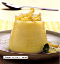 Ricetta budino al limone: un dolce dietetico con poche calorie. Dolce light, fresco e veloce per l' estate