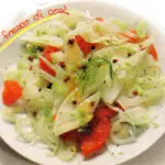 Ricette dietetiche di verdure: ricetta insalata di Finocchi e Pompelmo. Antipasto o contorno da 120 Kcalorie