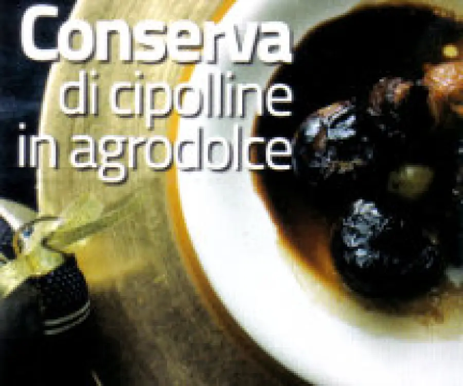 Ricette dietetiche con le verdure: ricetta della conserva di cipolline in agrodolce come antipasto o contorno 