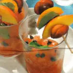 Ricetta Granita di Anguria con spiedini alla frutta: dessert fresco e dietetico da 90 Kcalorie a porzione