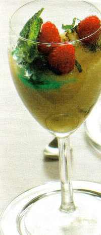 Ricetta Sorbetto al Tè e Menta: dessert dietetico da 50 Kcalorie a porzione. Il sorbetto light dell' Estate 