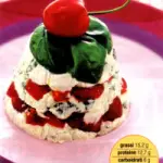 Ricette antipasti dietetici e light: ricetta della Terrina al Formaggio e Ciliegie. Un antipasto da 215 calorie