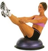 Il Bosu: il nuovo step per rassodare gambe, glutei e addominali. L' allenamento con il Bosu e i corsi fitness