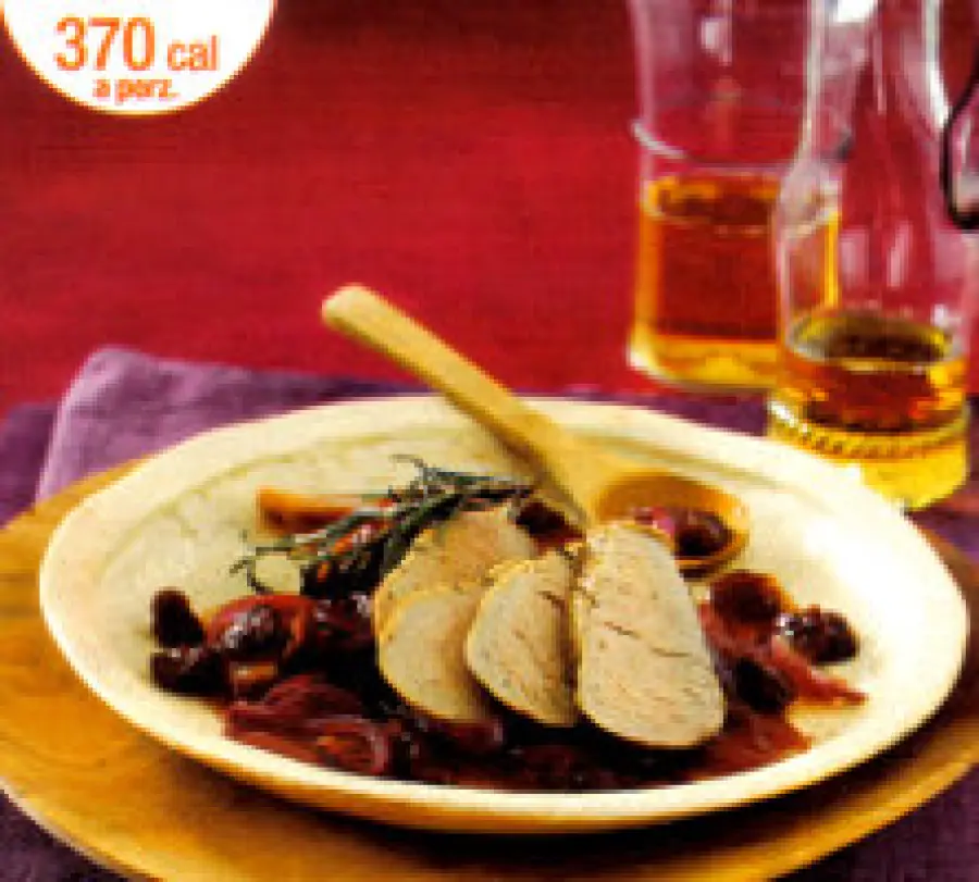 Ricette dietetiche secondi piatti carne: ricetta Filetto di Maiale Arrosto con Cardamono. Ricetta da 370 calorie