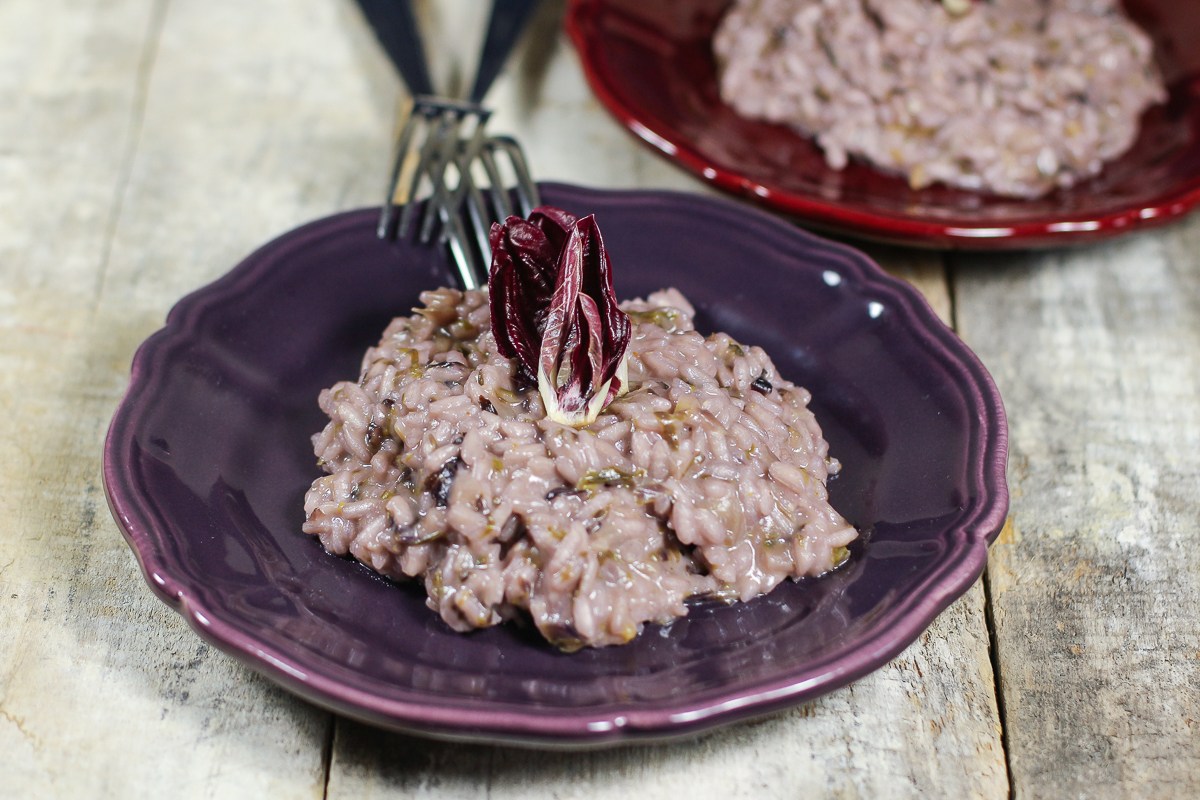 Ricetta risotto al vino rosato