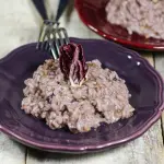 Ricetta risotto al vino rosato