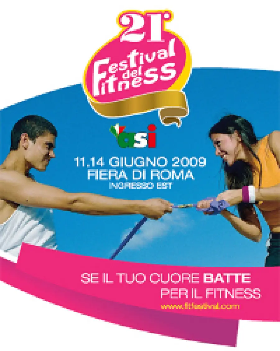 Festival del Fitness Roma 11-14 Giugno 2009: spinning, danza, pattinaggio, sollevamento pesi, mountain bike 