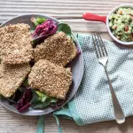 Ricetta tofu impanato in padella con farina di ceci