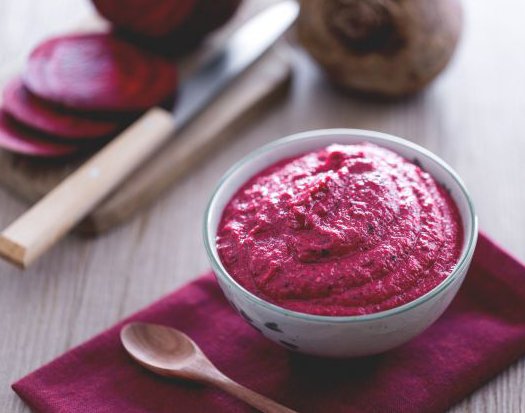 Ricetta maionese vegana di barbabietola