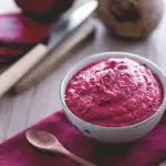 Ricetta maionese vegana di barbabietola