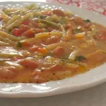 Ricetta minestra di fagioli con spaghetti