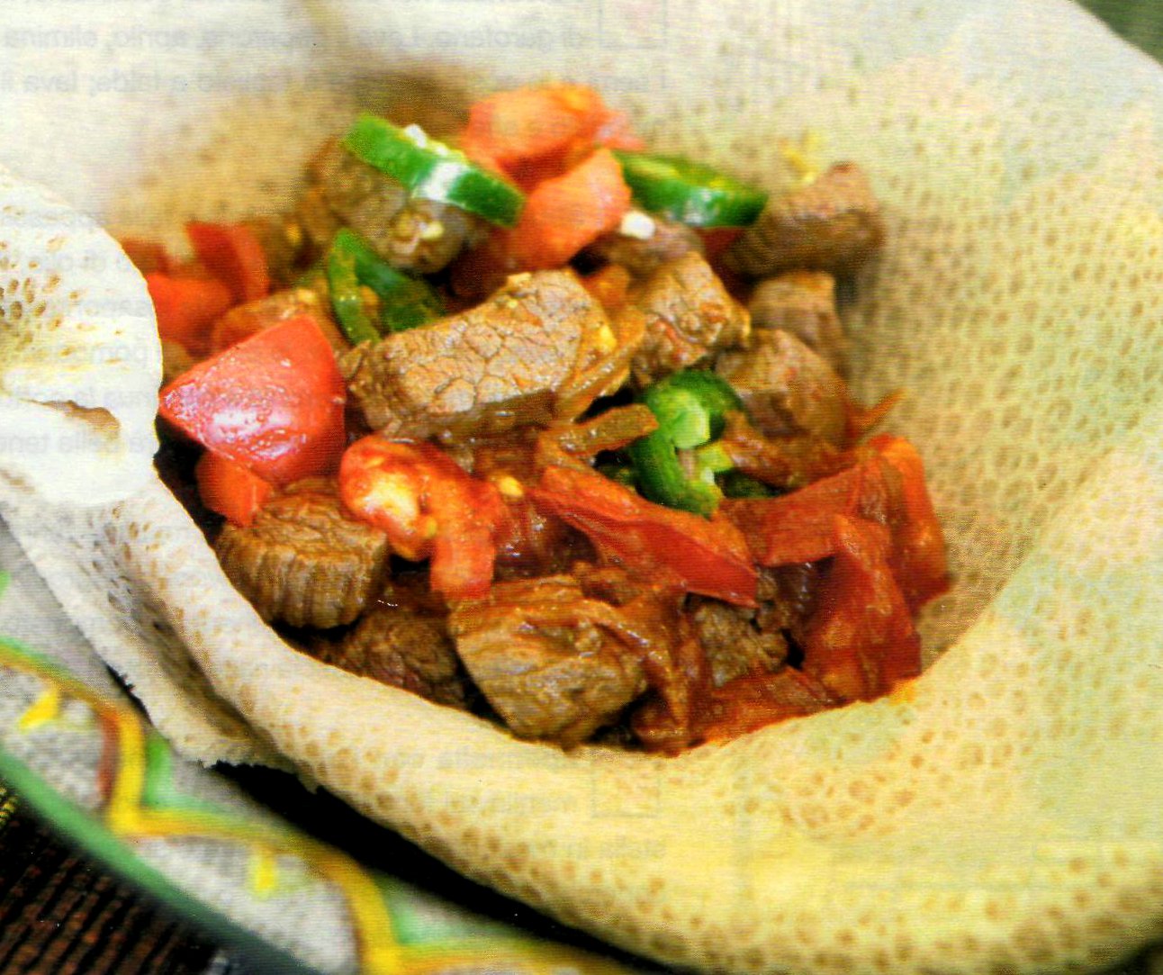 Piatto tipico etiope: ricetta spezzatino di manzo