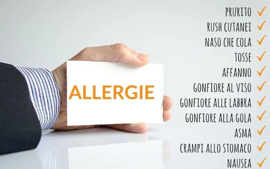 Allergie più comuni: gatto, lattice, intolleranze alimentari