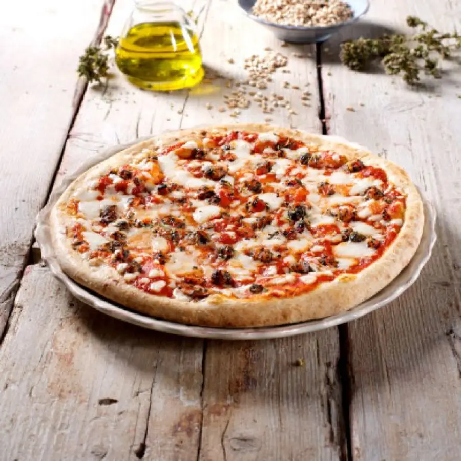 Pizza vegana senza lattosio: la pizza vegetale