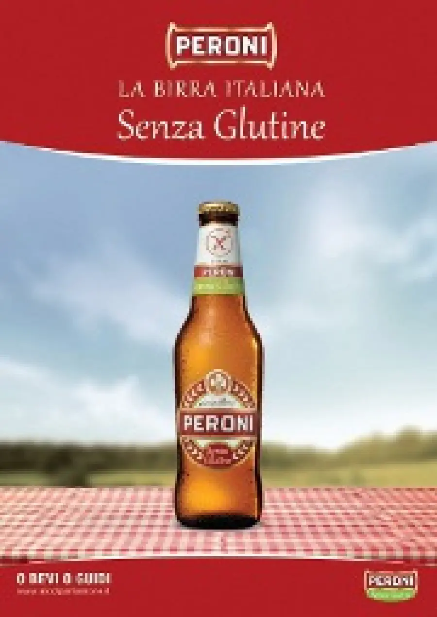 Celiaci: birra senza glutine Peroni. Certificata AIC