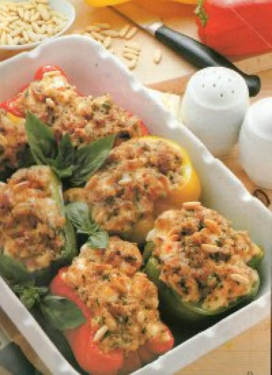 Peperoni ripieni al forno: ricetta facile