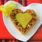 Ricetta vegana: hamburger vegetariano di San Valentino