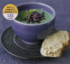 Ricetta fagioli con crema di spinaci: 145 calorie