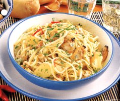 Ricetta spaghetti con vongole e patate: piatto unico completo e dietetico