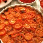 Torte salate: ricetta tortino di pomodori, uova e pecorino. Ricetta facile e veloce