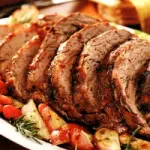 Ricetta facile arrosto di manzo marinato: secondo piatto proteico di carne