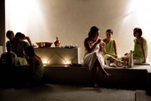 Percorso benessere del bagno romano all' Aquae Calidae di Milano: benessere psicofisico