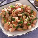 Ricetta gamberetti alla rucola: secondo piatto light di pesce. Dietetico e facile