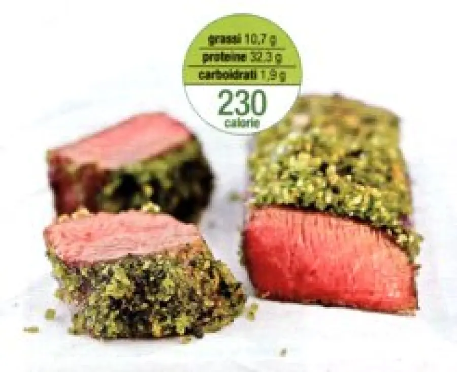 Ricetta filetto di maiale in crosta aromatica: secondo piatto carne da 230 calorie