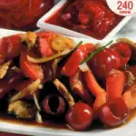 Ricetta filetto di maiale in agrodolce con ciliegie: secondo piatto da 240 calorie