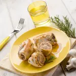 Ricetta involtini di pollo con funghi
