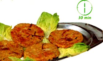 Ricetta hamburger con fiocchi d' avena, uova e patata: secondo piatto light