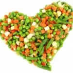 Verdure surgelate per la dieta: spinaci, piselli, carciofi, funghi, minestrone. Pratici ed economici