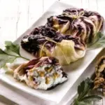 Ricetta vegetariana involtini di radicchio, ricotta e noci: secondo piatto da 215 kcalorie